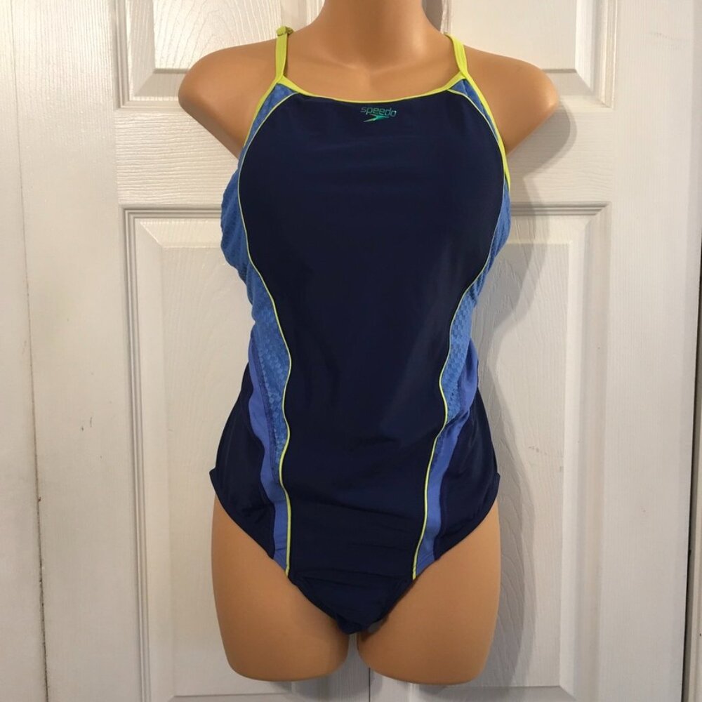 Speedo NWOT Thin Strap Quantum One-Piece